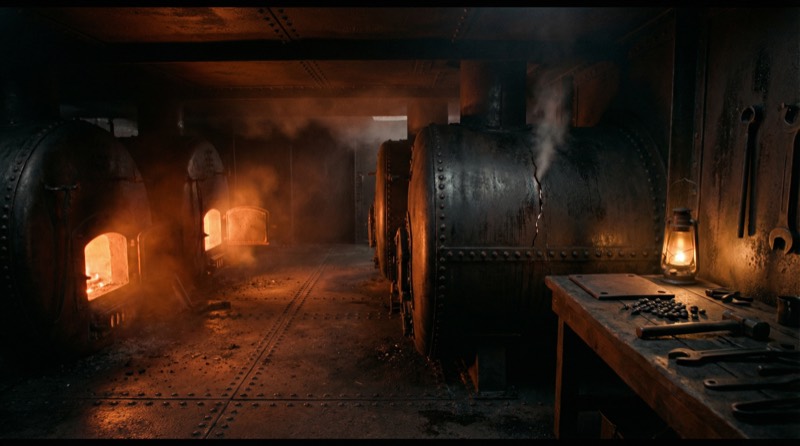 The Sultana's boiler room